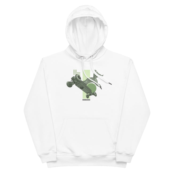 Premium eco hoodie BB green skate