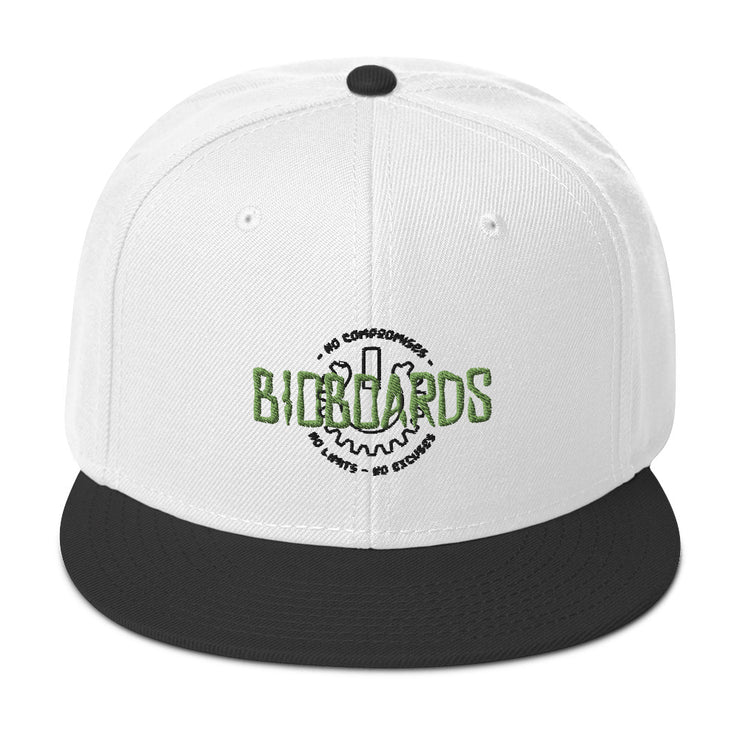 Snapback Hat BB design logo