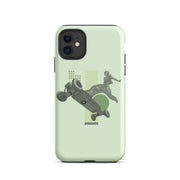Tough iPhone case BB green skate