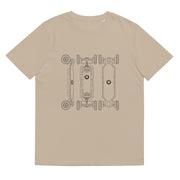 Unisex organic cotton t-shirt BB board