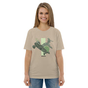 Unisex organic cotton t-shirt BB green skate