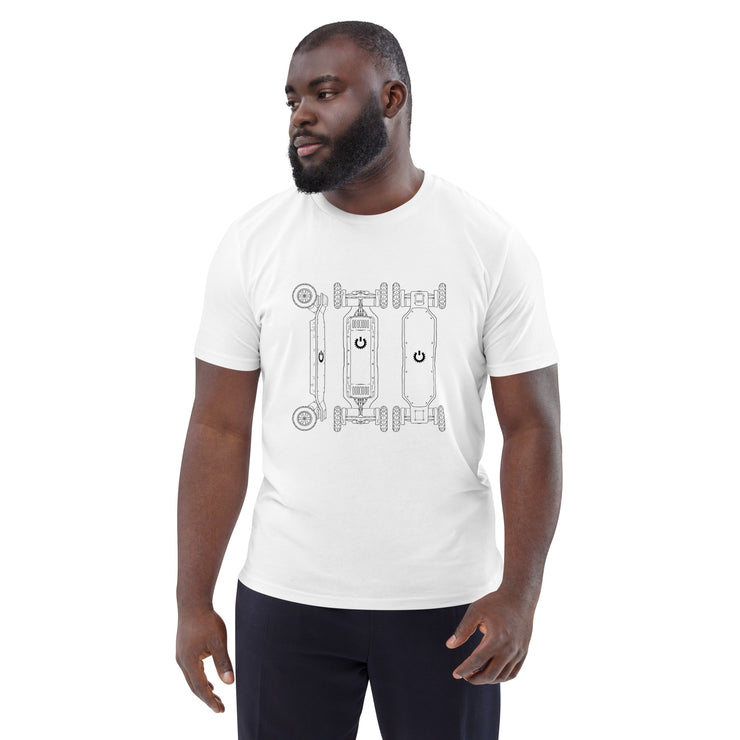 Unisex organic cotton t-shirt BB board